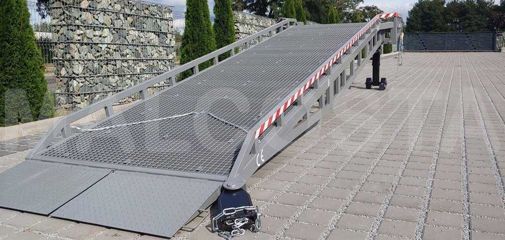 Nowa Rampa Mobilna Przeładunkowa Załadunkowa Najazdowa