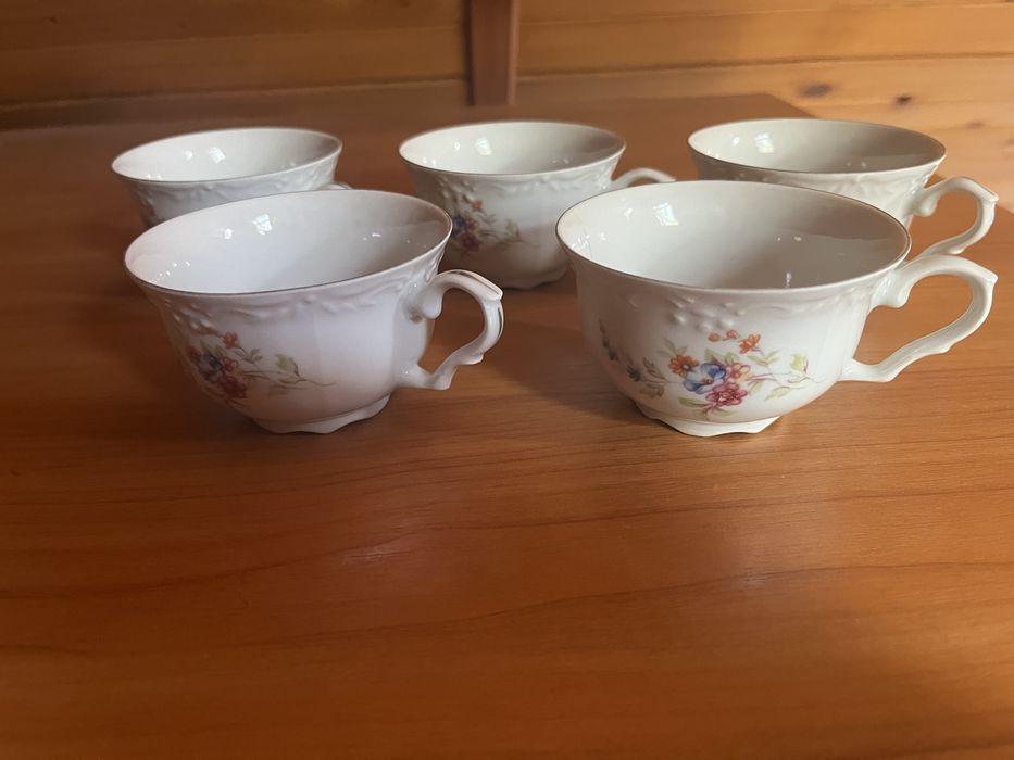 Filiżanki porcelanowe Karolina