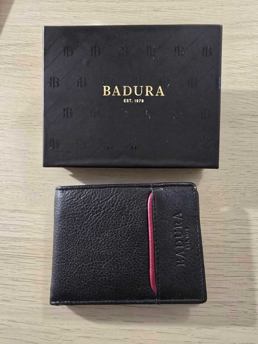 Portfel męski skórzany BADURA NOWY