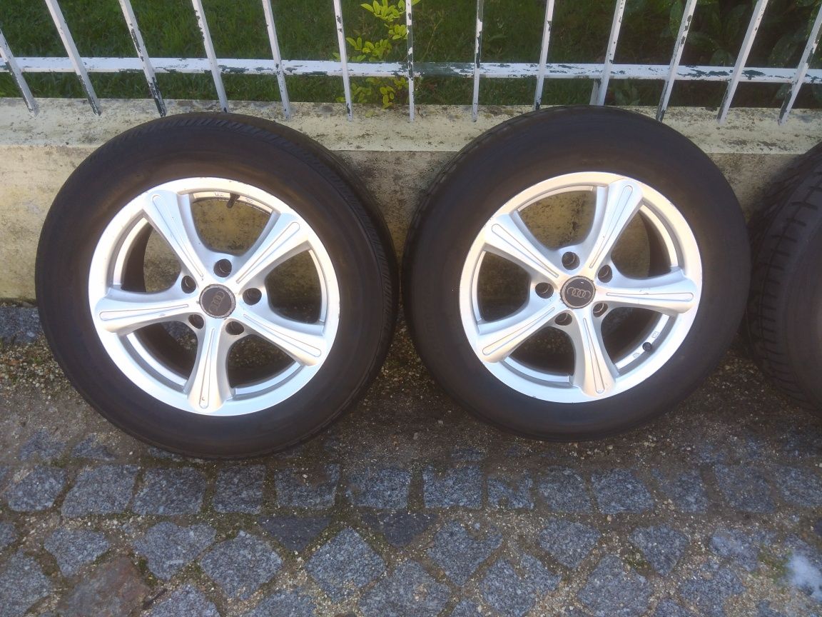 Jantes c/pneu Audi 205/60 r15