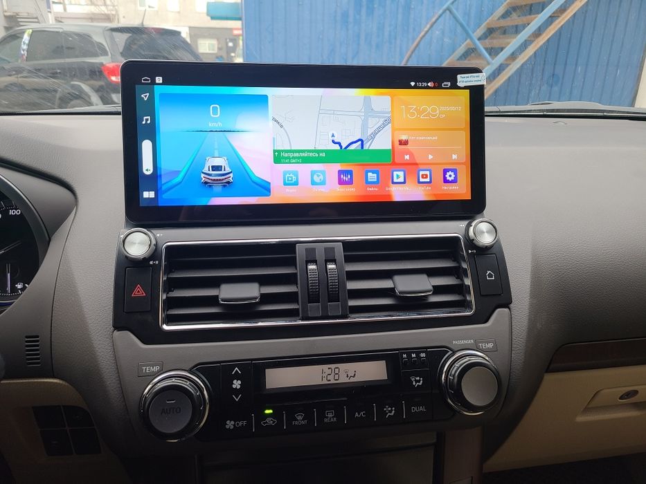 Штатна магнітола Toyota Land cruiser  Prado 150 планшет автомагнітола