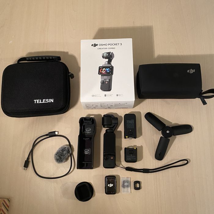 dji osmo pocket 3 creator combo - stan idealny