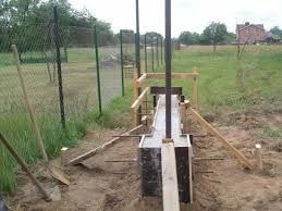 Заборы ограждения бетонные работы фундамент под забор, дом