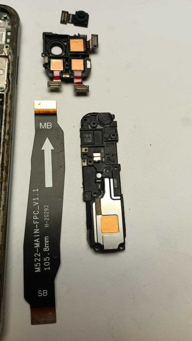 Разборка Xiaomi Redmi Note 9 Pro Note 9S запчасти крышка аккум динамик