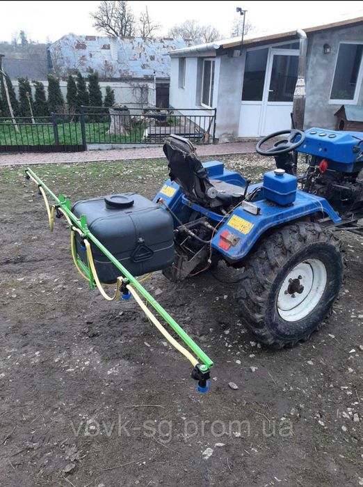 Обприскувач опрыскиватель 100л 130л  до мототрактора мінітрактора