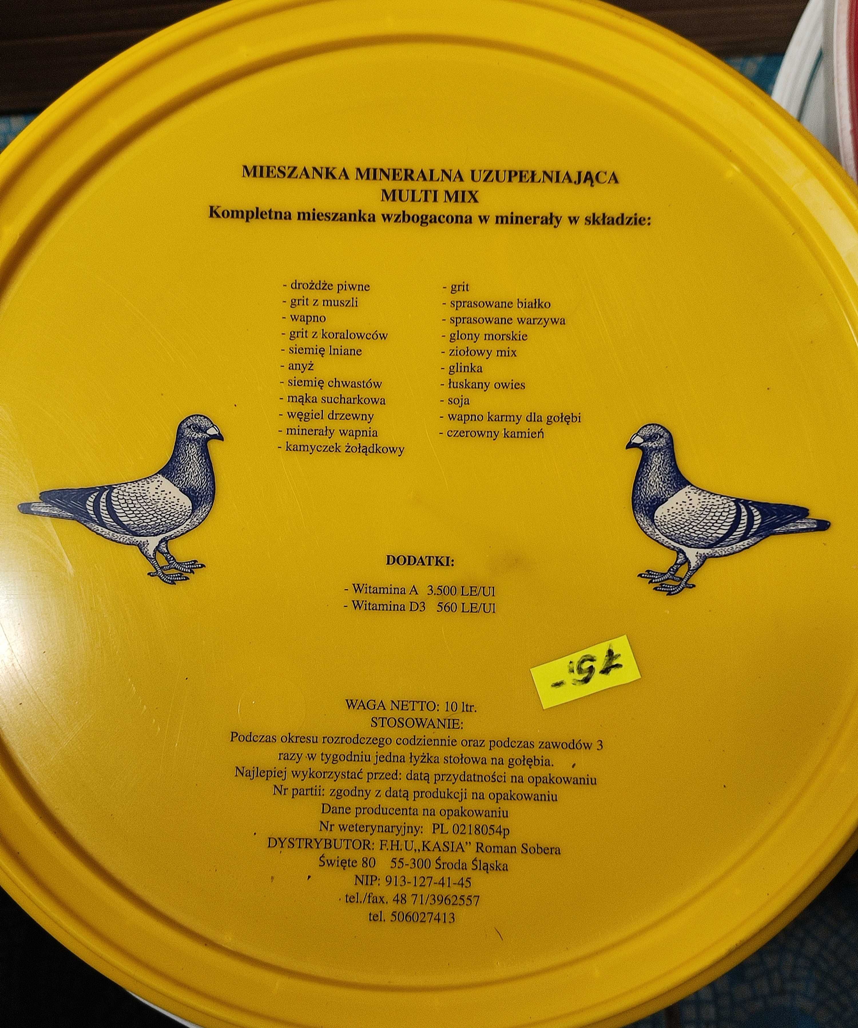 De Patagoon Multi Mix 10 kg - grit dla gołębi