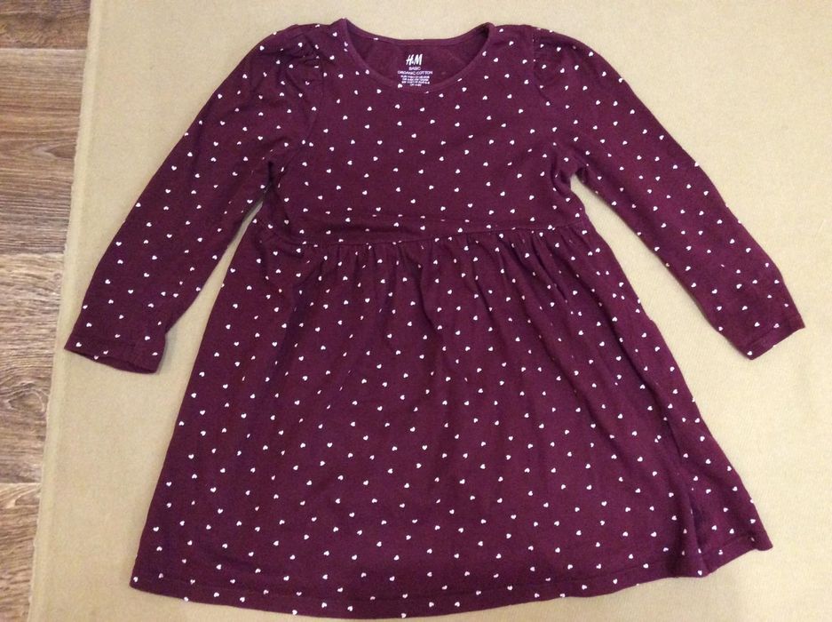 Платья с длинным рукавом, H&M, George, p. 110-116, (4-6 лет)