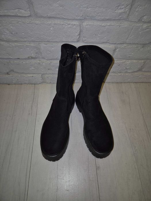 Buty damskie, czarne, 38 rozmiar, nowe