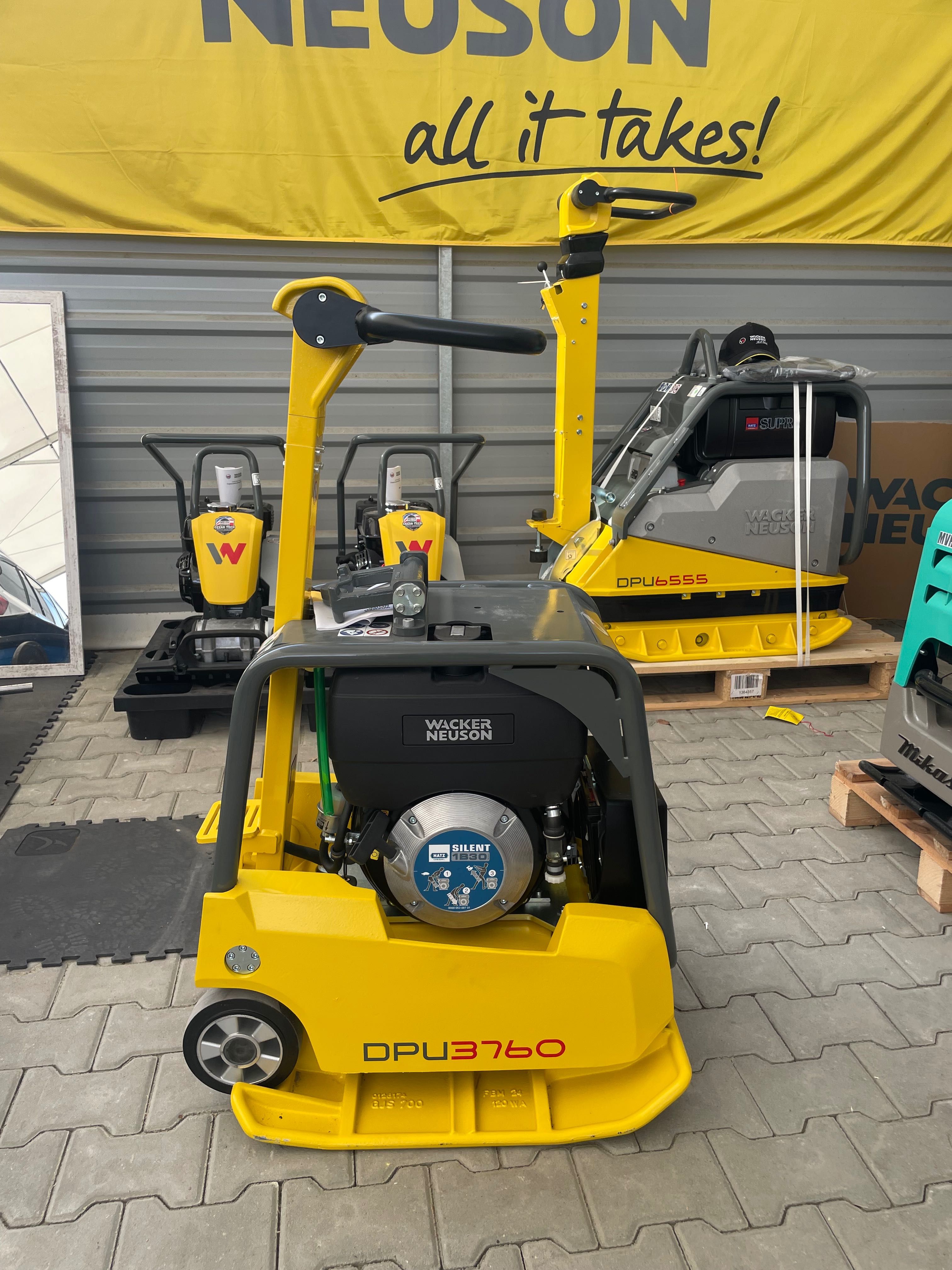Zagęszczarka WACKER NEUSON DPU 3760 Hets 37kN 275 kg Nowa FV