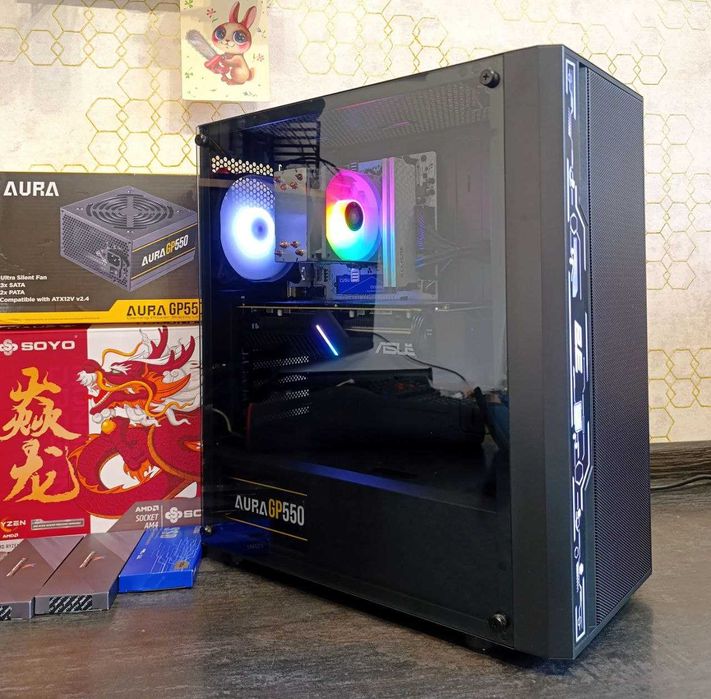 Ігровий ПК Ryzen 7 3700X RX 5600 XT 6GB 32 DDR4 8|16 ядер AM4 B450