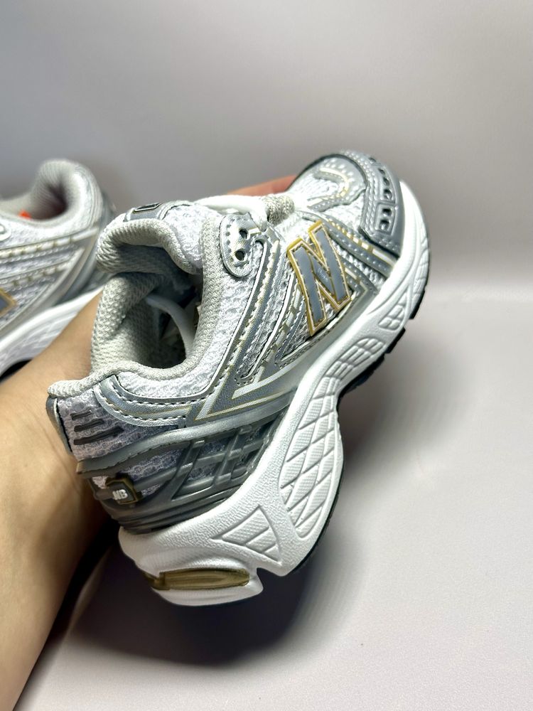 Дитячі кросівки New Bal:ance 1906R White Rain Cloud Silver р.26-35