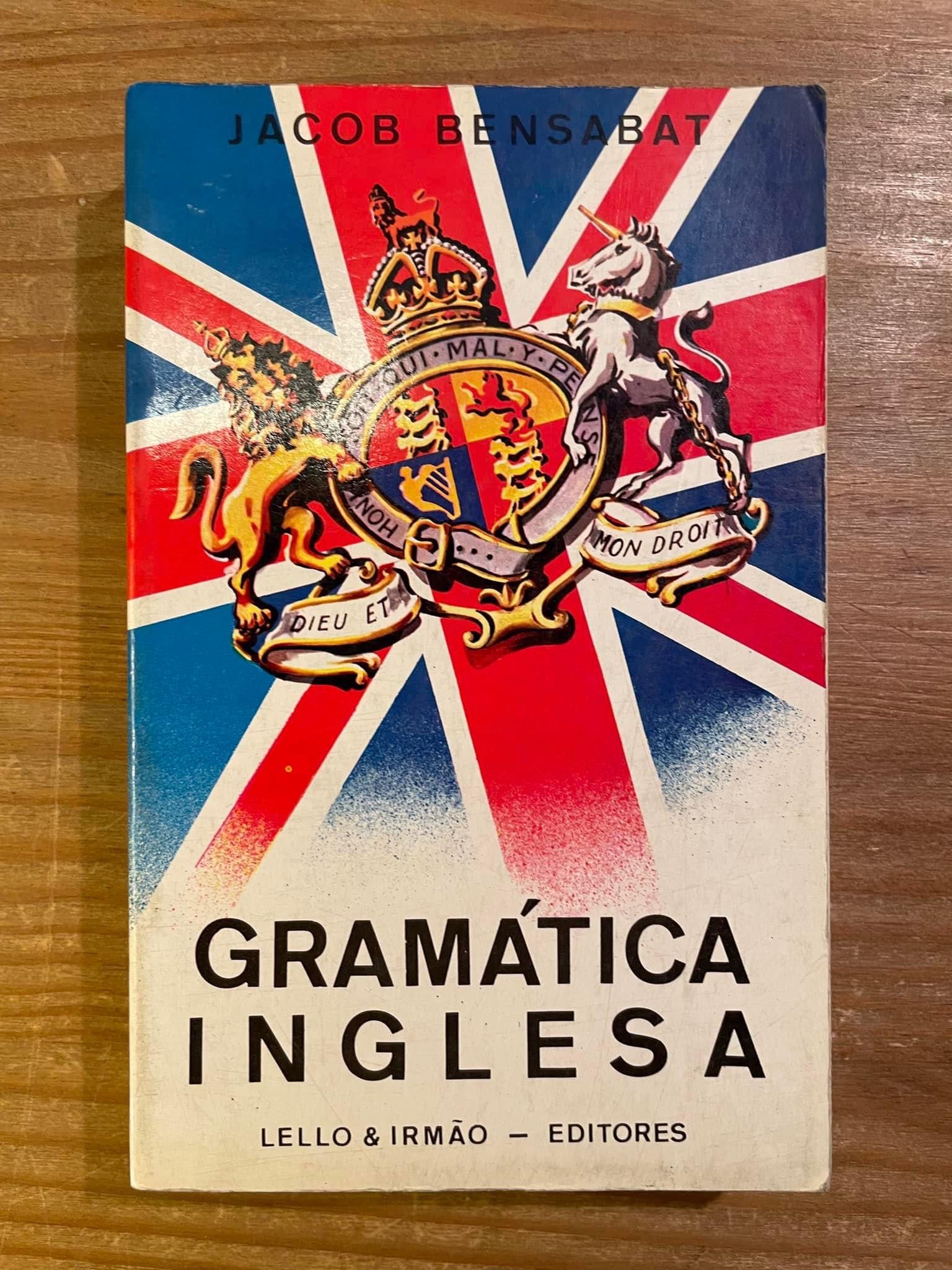 Gramática Inglesa - Jacob Bensabat (portes grátis)