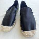 Damskie espadryle firmy HM, skórzane, nr 40.