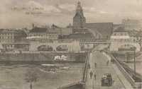 Landsberg a.W. Gorzów most tymczasowy 4.08.1916