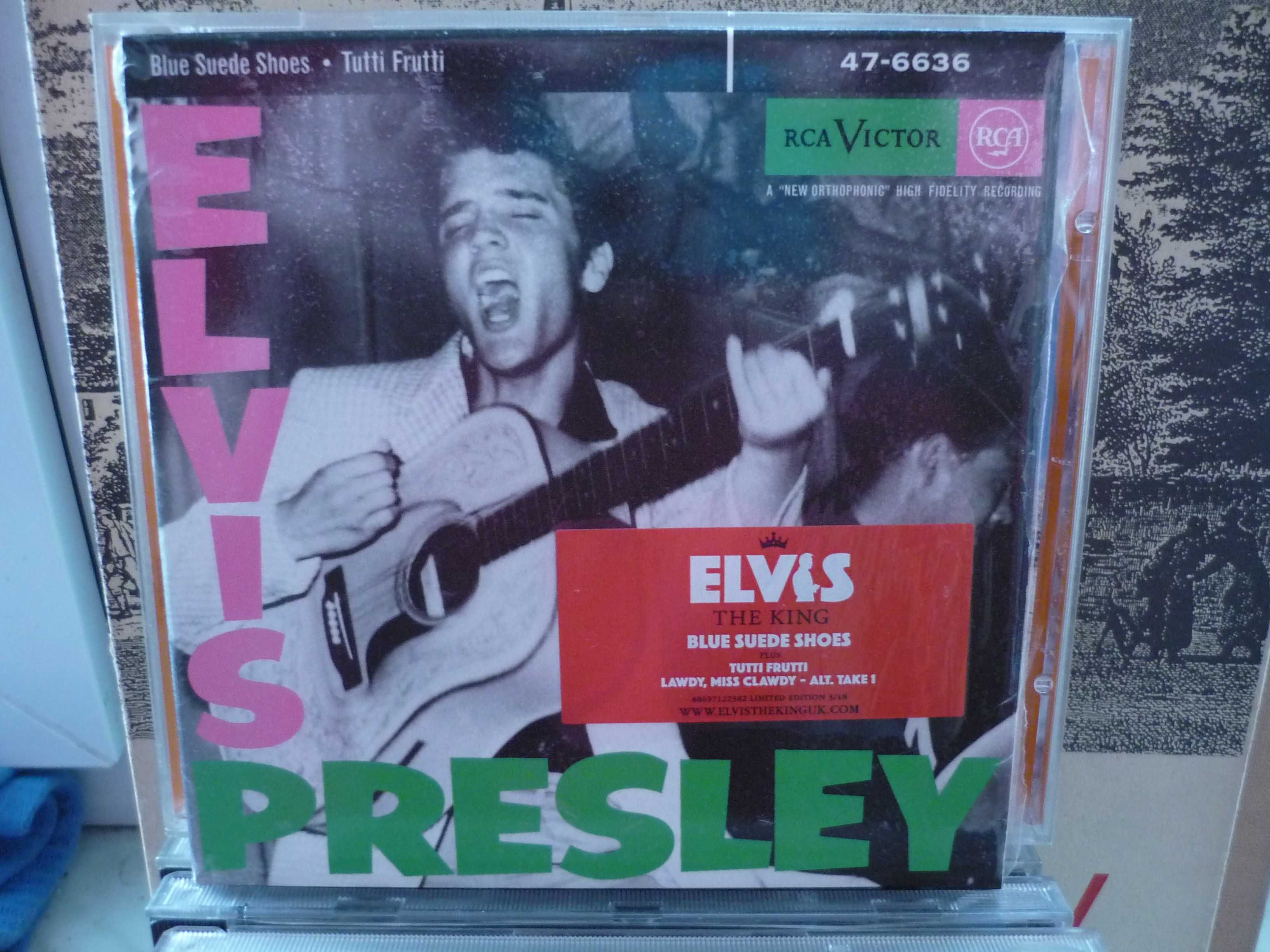 Elvis Presley , Blue Suede Shoes , CD-single.