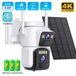 Kamera Solarna WIFI 8MP 2 obiektywy Obrotowa IP66