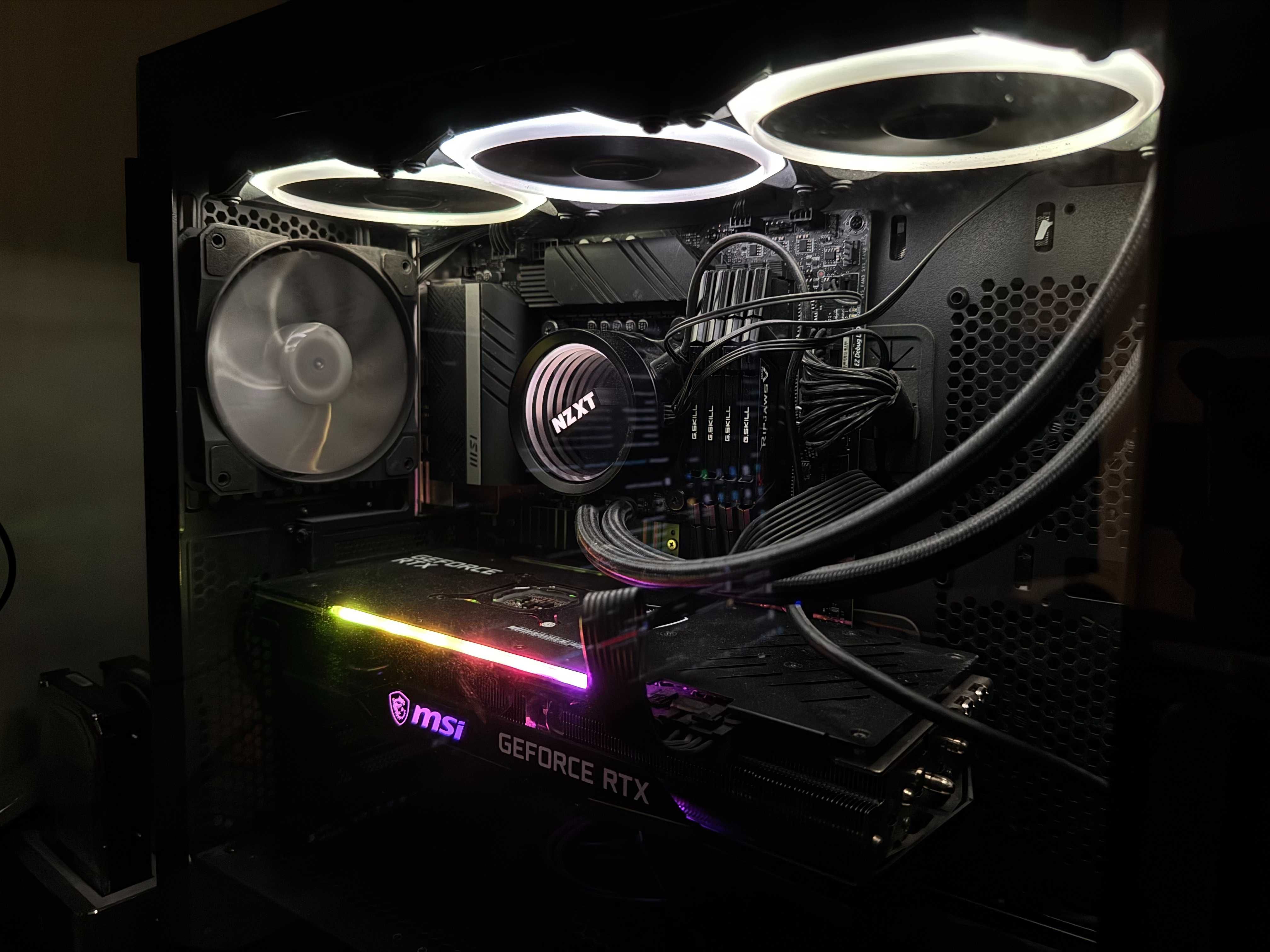 KOMPUTER i9-12900K, RTX 3060, 64GB RAM +MONITOR+mysz+klawiatura