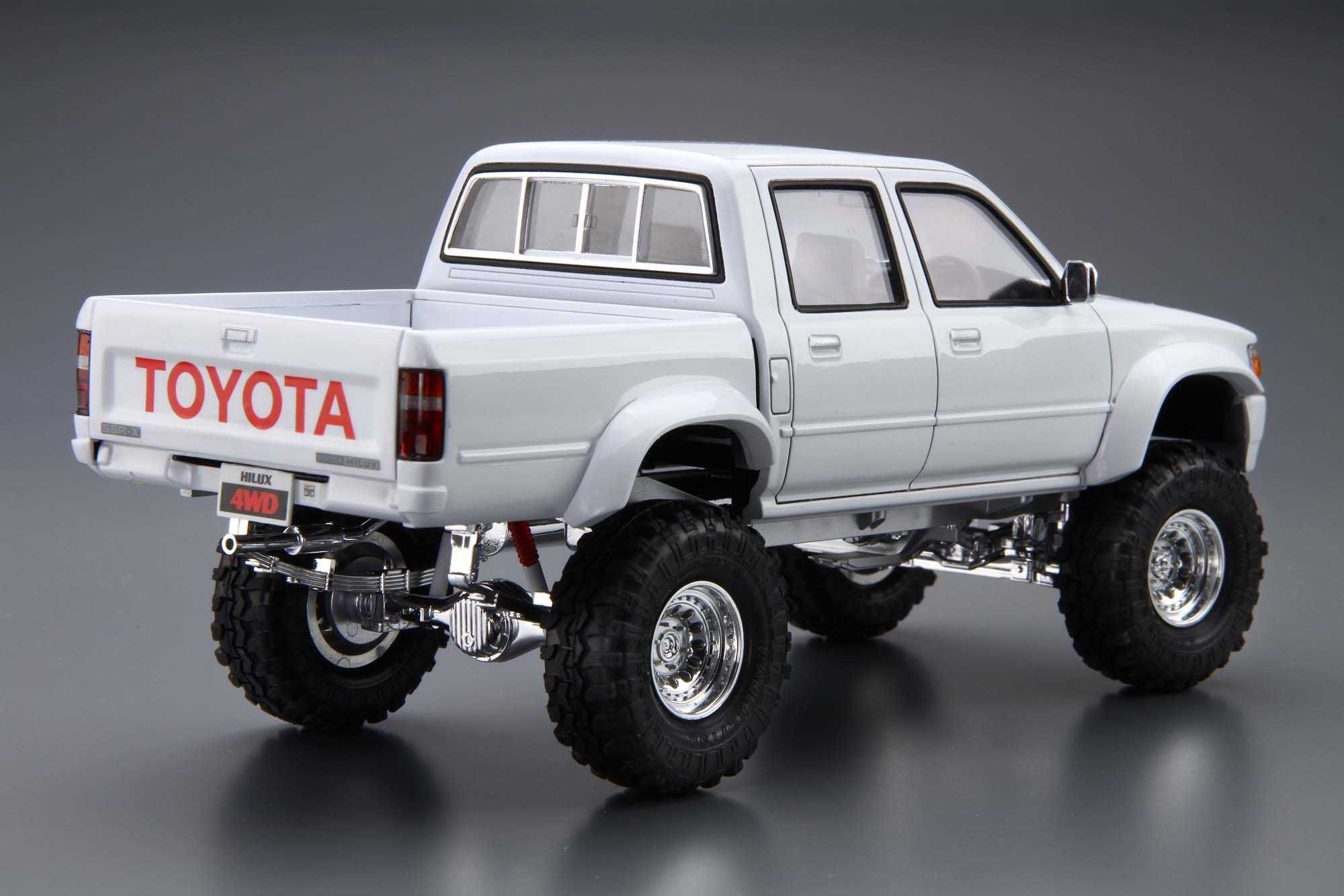 Сборная модель автомобиля Toyota Hilux Pickup от AOSHIMA 1/24