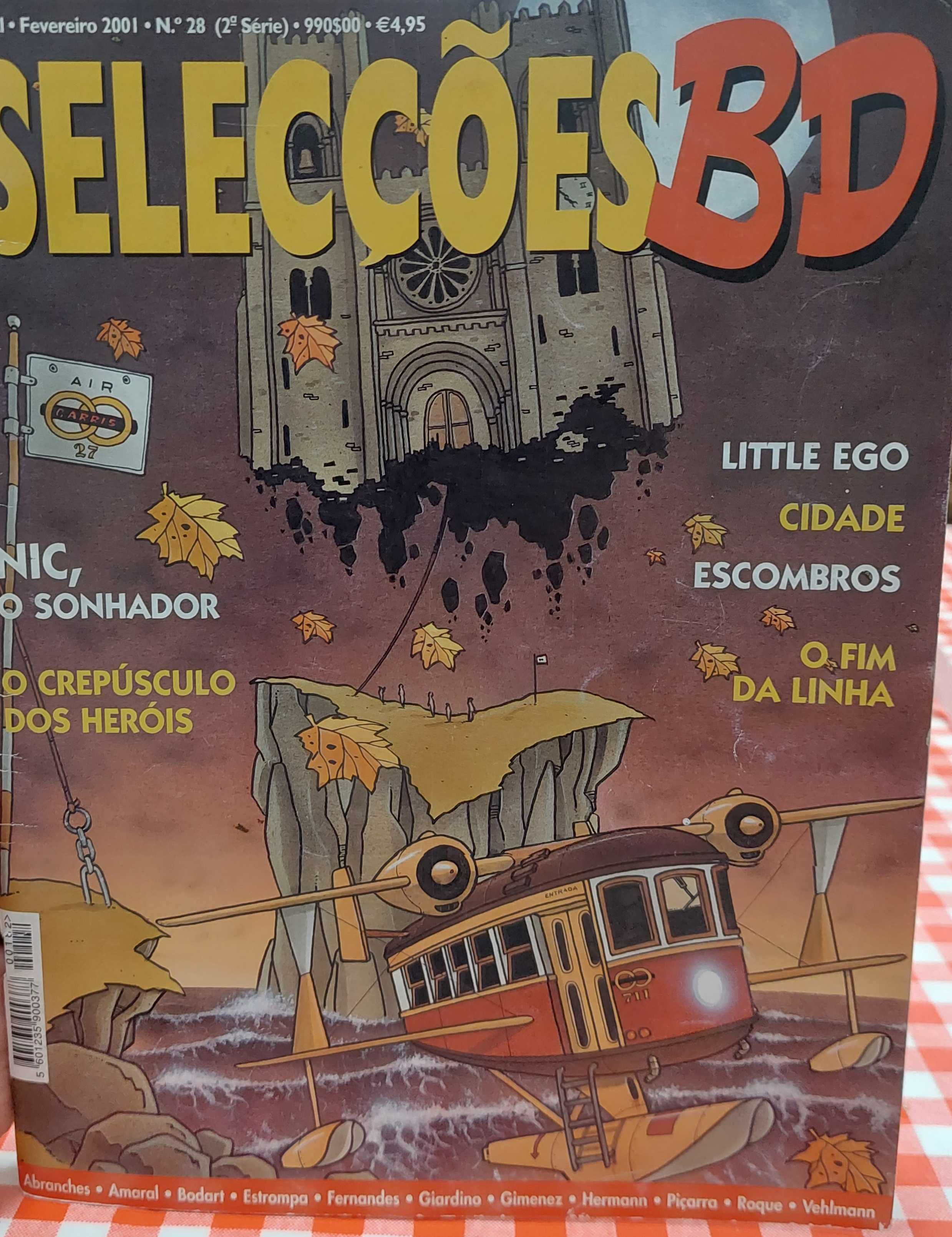 Selecções BD setembro 99 e fevereiro 2001