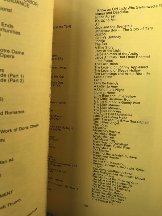 Livro de cinema filmes 16mm films 1979
