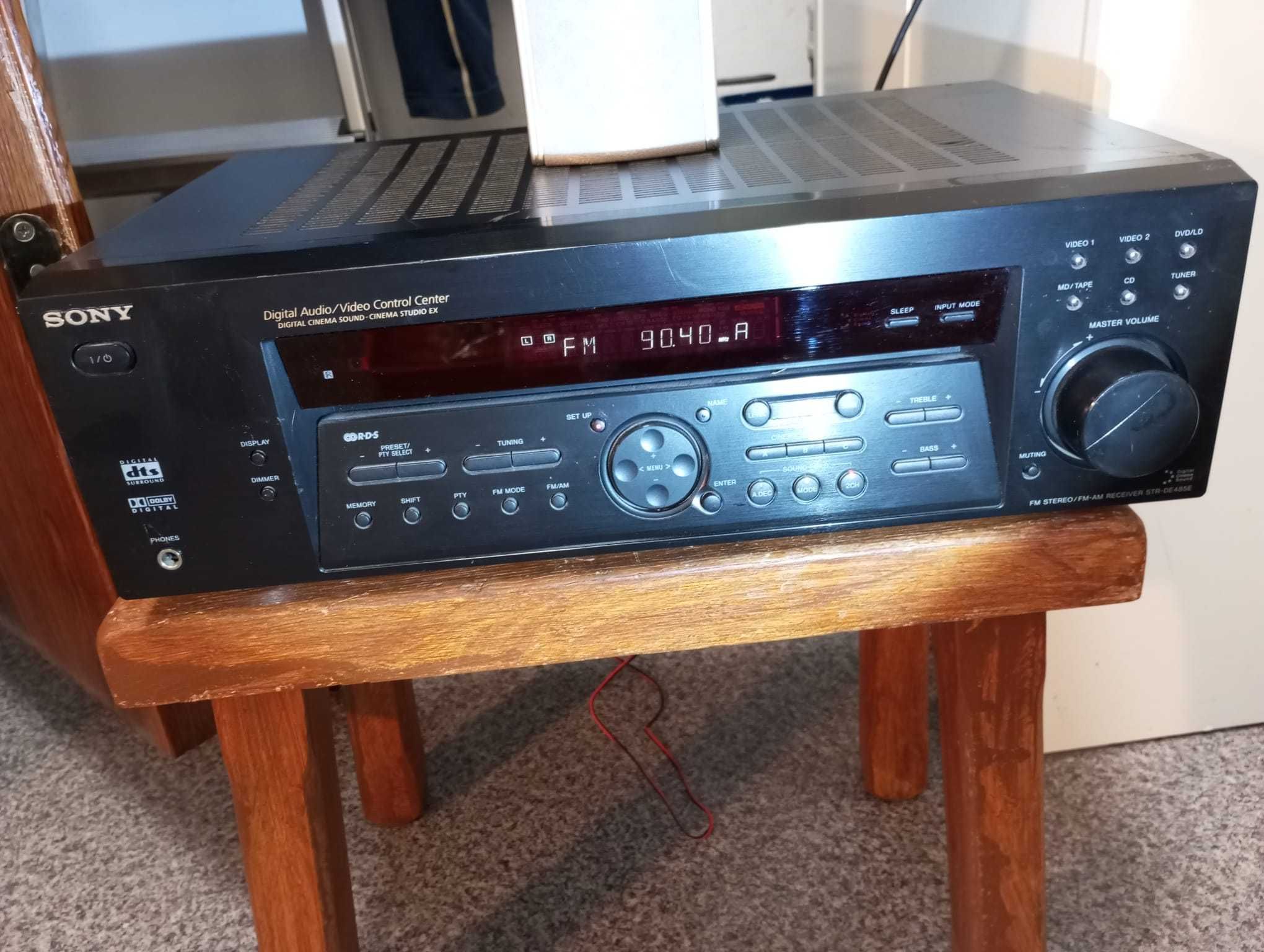 Amplituner SONY STR-DE485E RDS Cinema Studio EX bez pilota