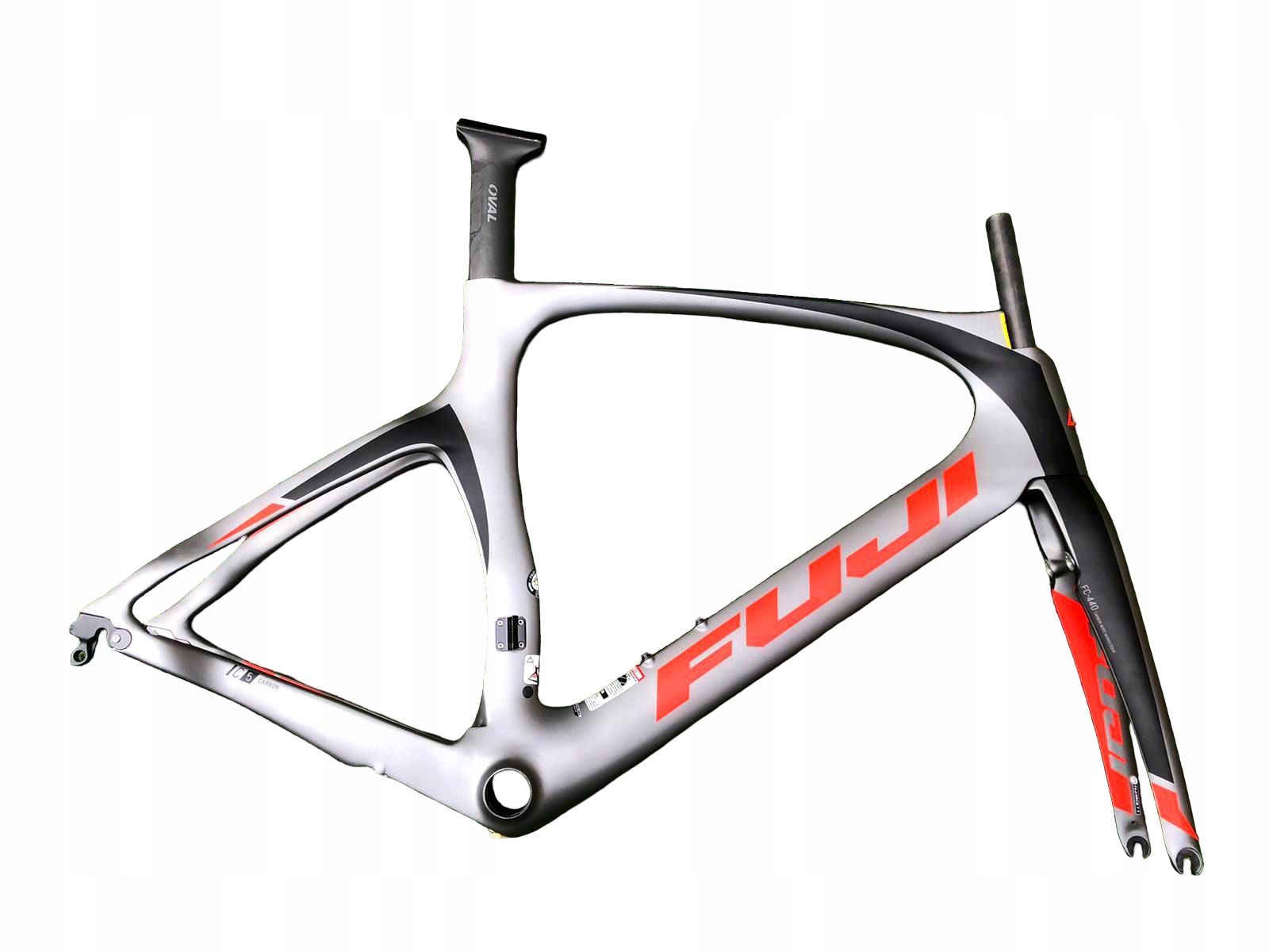 Rama Rowerowa Fuji Norcom Straight 1.1 Rozmiar 55Cm Karbon
