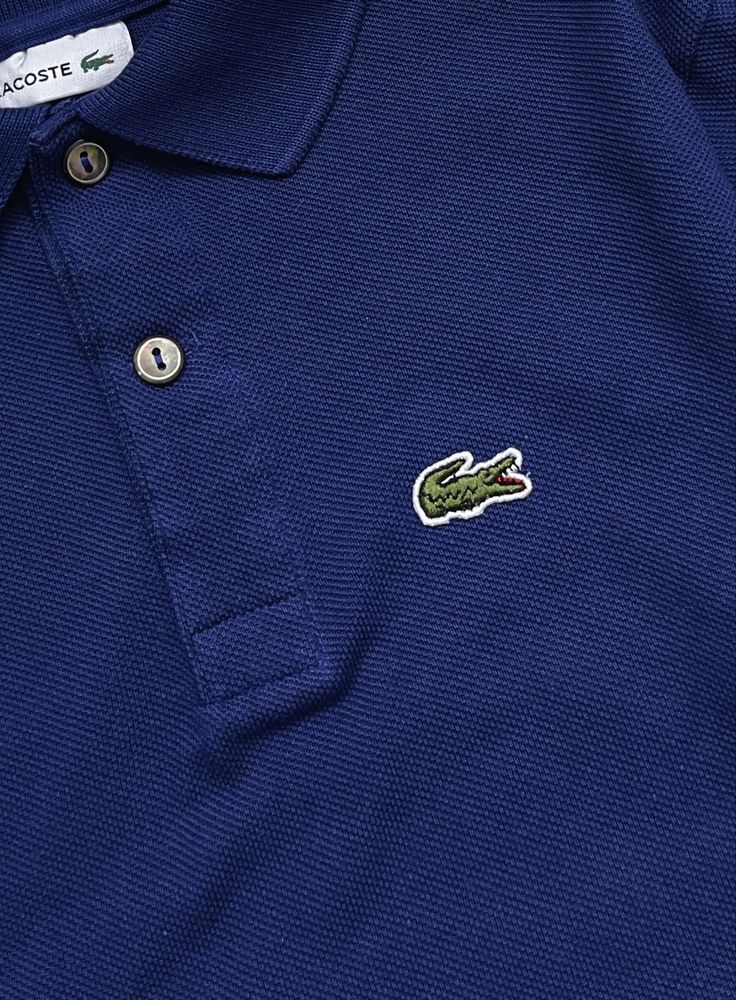 Поло лонгслів Lacoste оригінал 100% бавовна на хлопчика 8 років