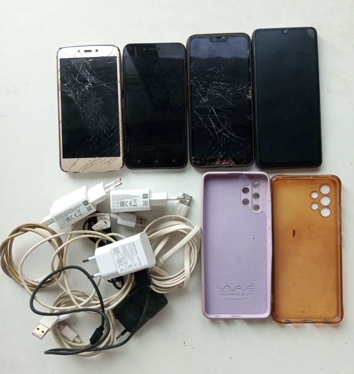 Лот смартфон Lenovo, Motorola, Xiaomi, Samsung