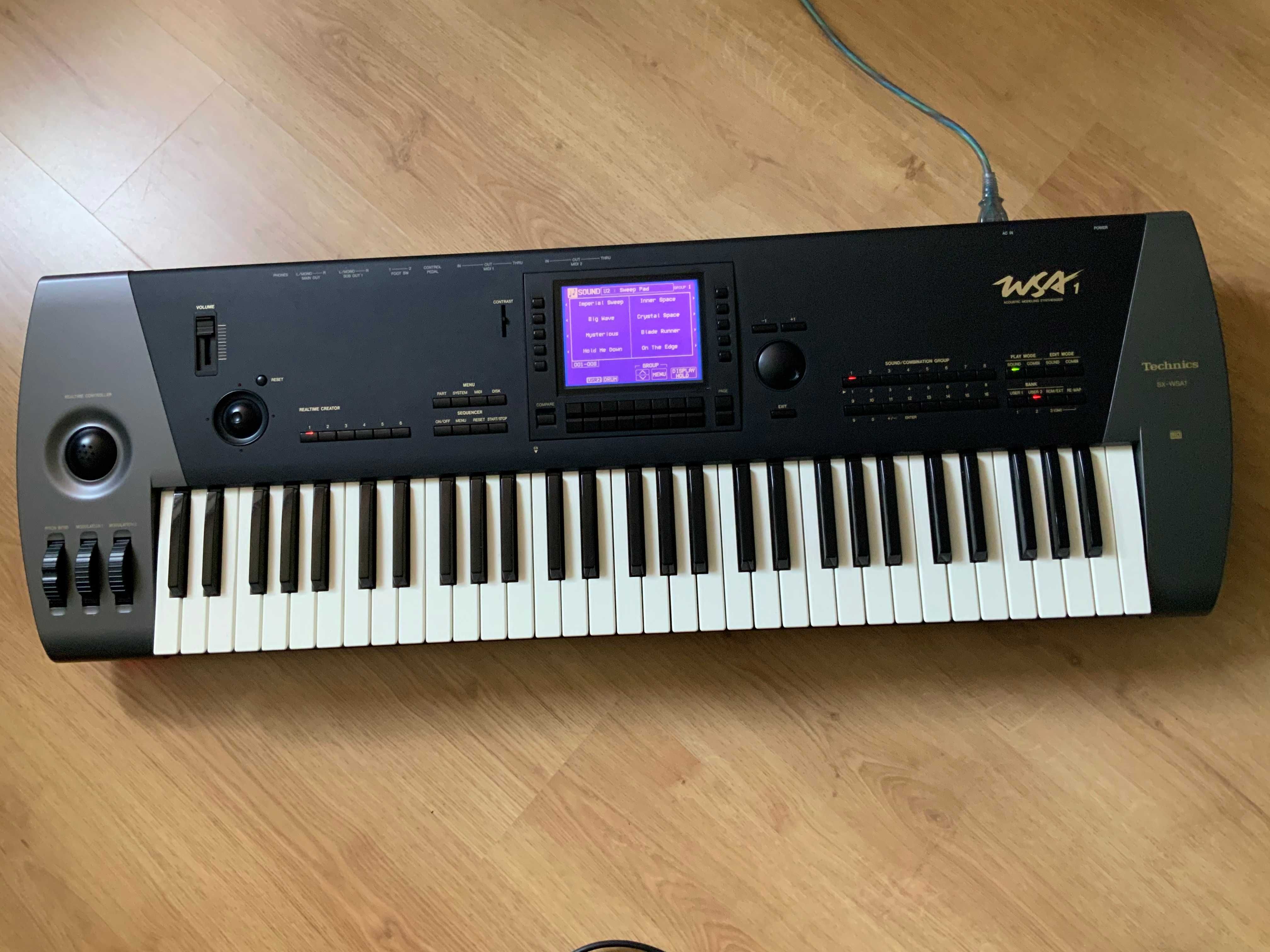 Syntezator SX-WSA1 - bardzo rzadki i unikalny - WSA-1