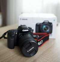 Фотоапарат Canon EOS 80D + обʼєктив EF-S 18-135 is USM.