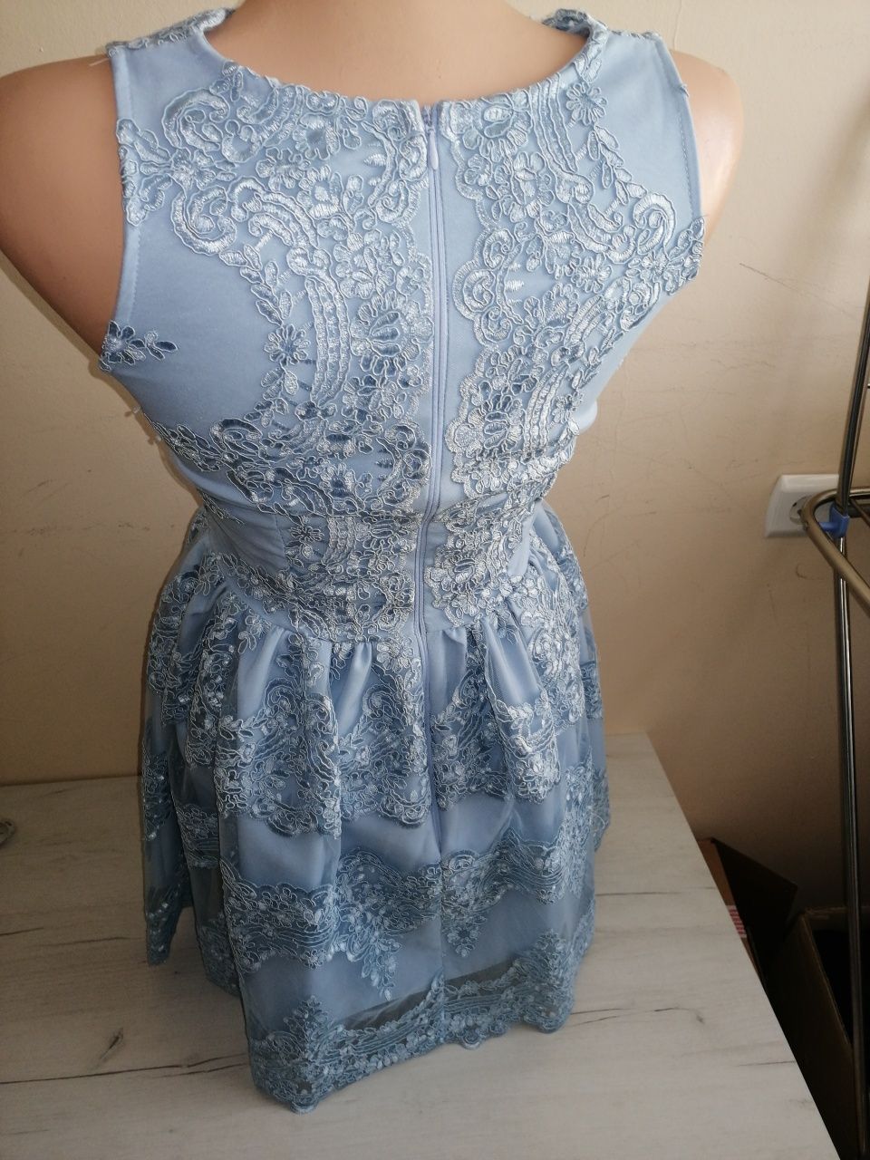 Sukienka EMO błękit S