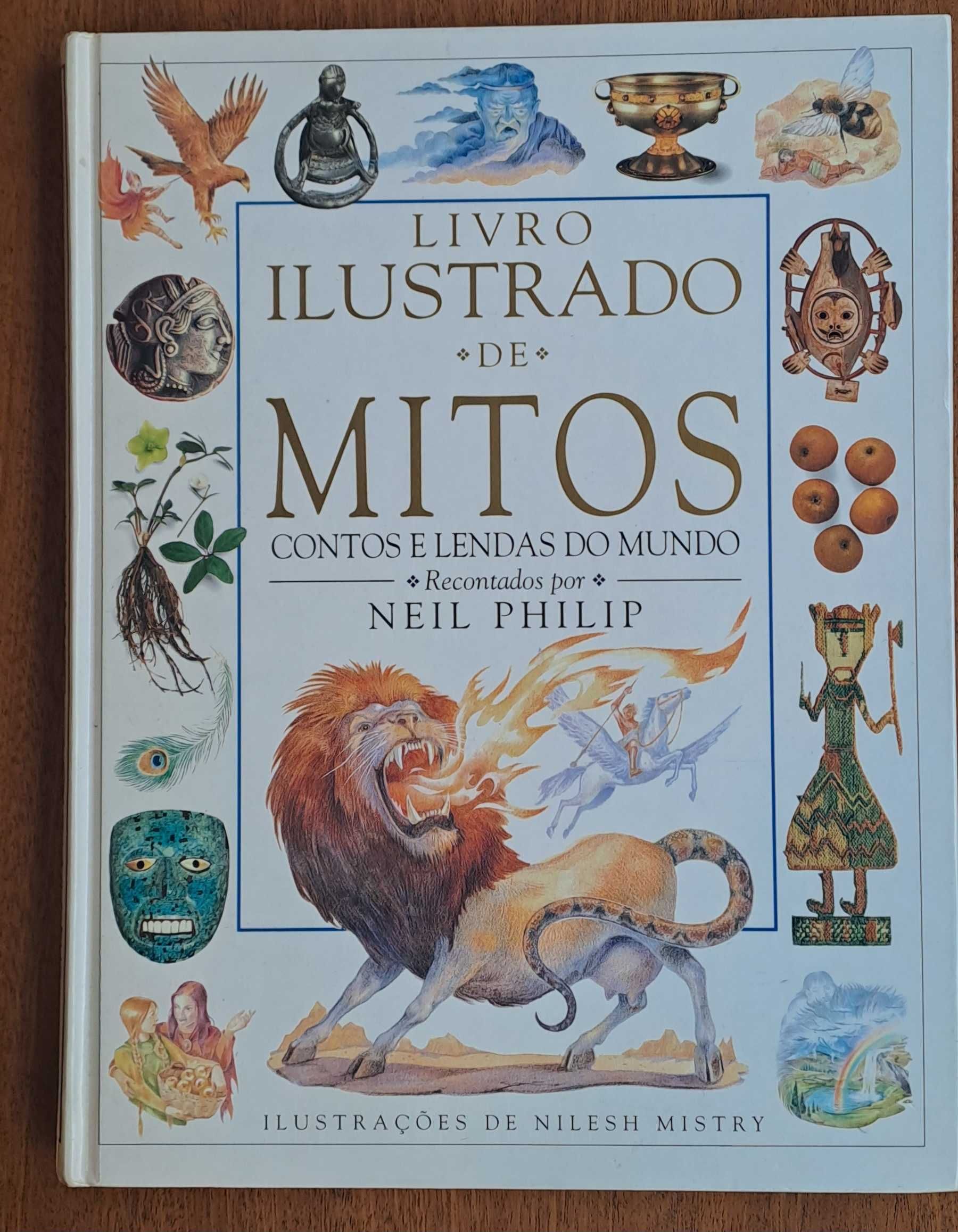 Livro Ilustrado de Mitos - Neil Philip
