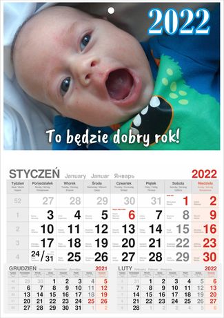 Foto kalendarz 2022 ze zdjęciem   Ciechanów wysyłka