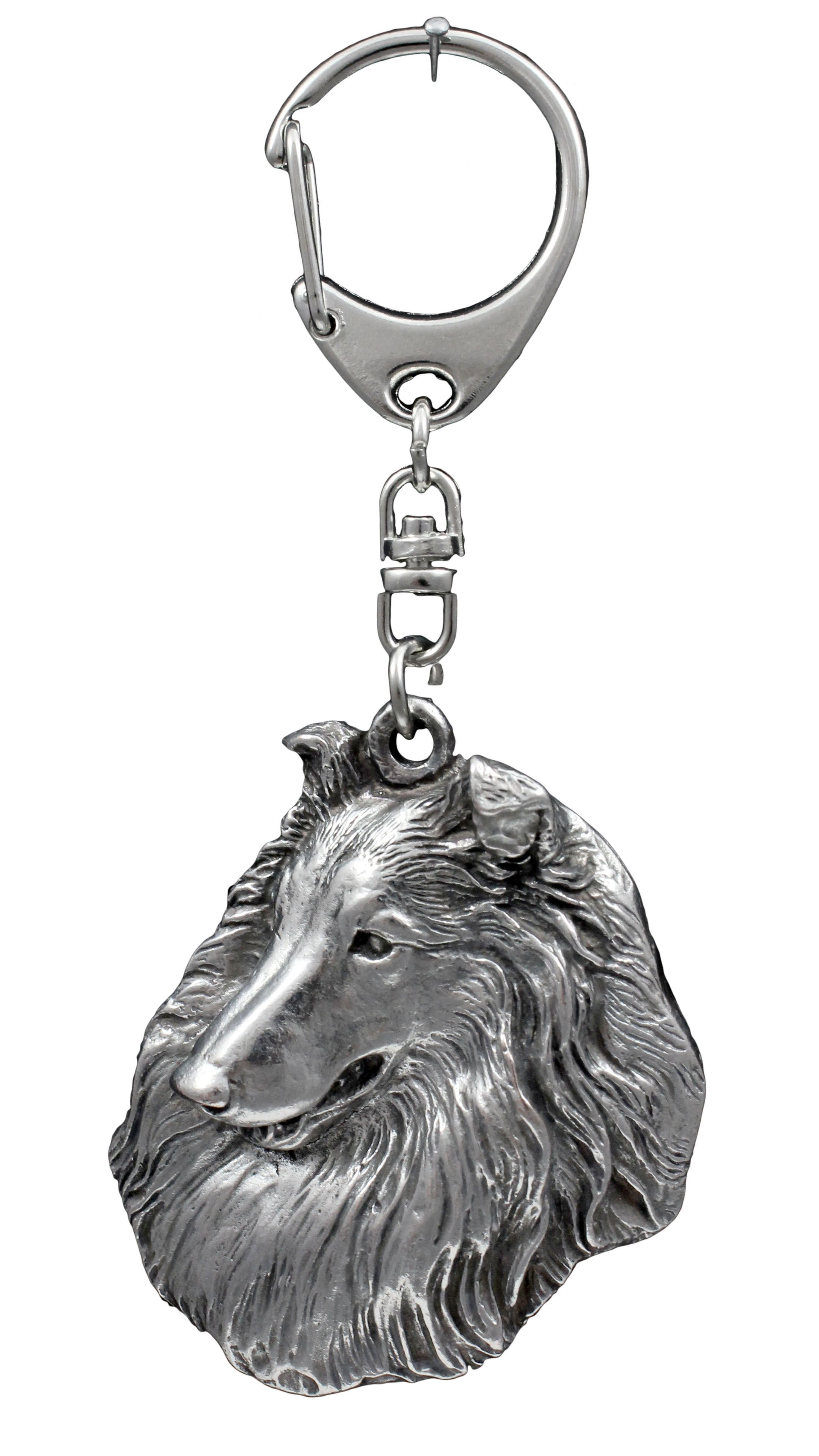 Owczarek szkocki długowłosy, Collie rough brelok w pudełku Art-Dog
