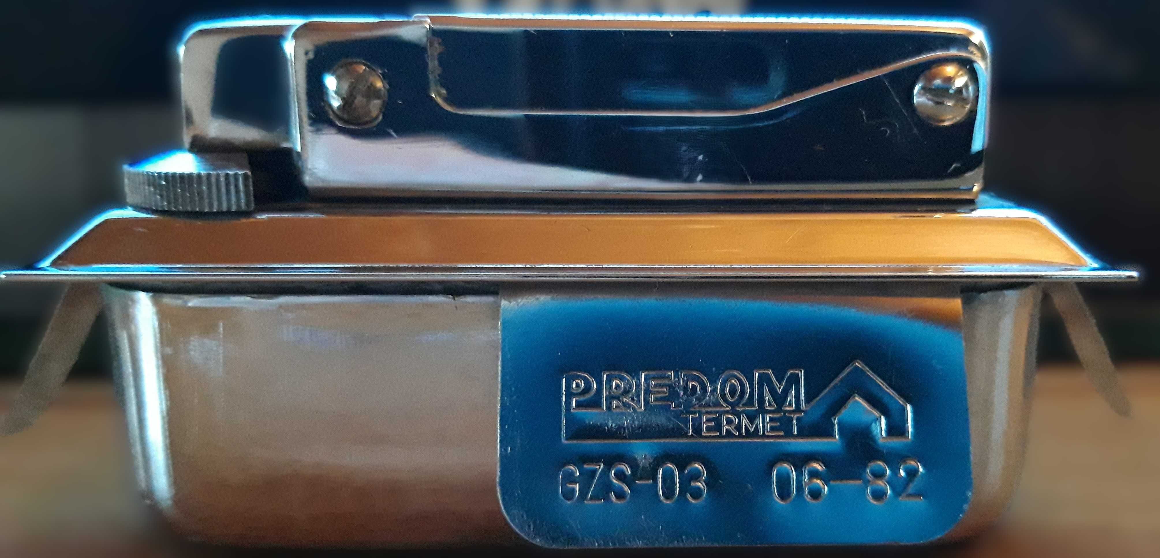 Zapalniczka PREDOM Termet GZS-03 06-82 PRL w krysztale.USZKODZONA.