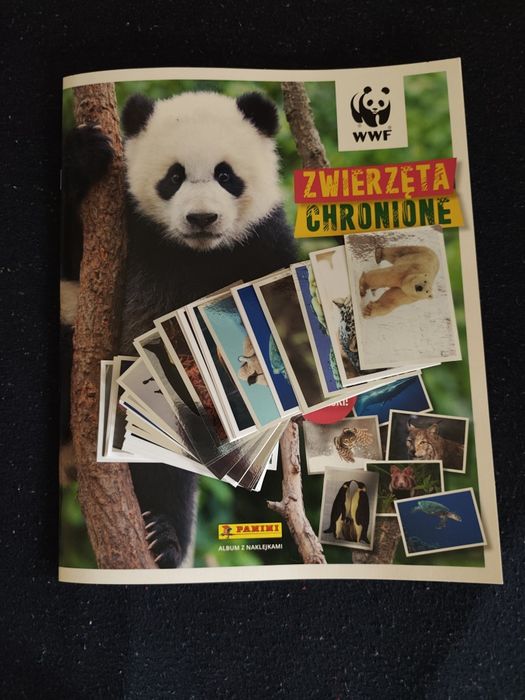 Naklejki zwierzęta chronione wwf