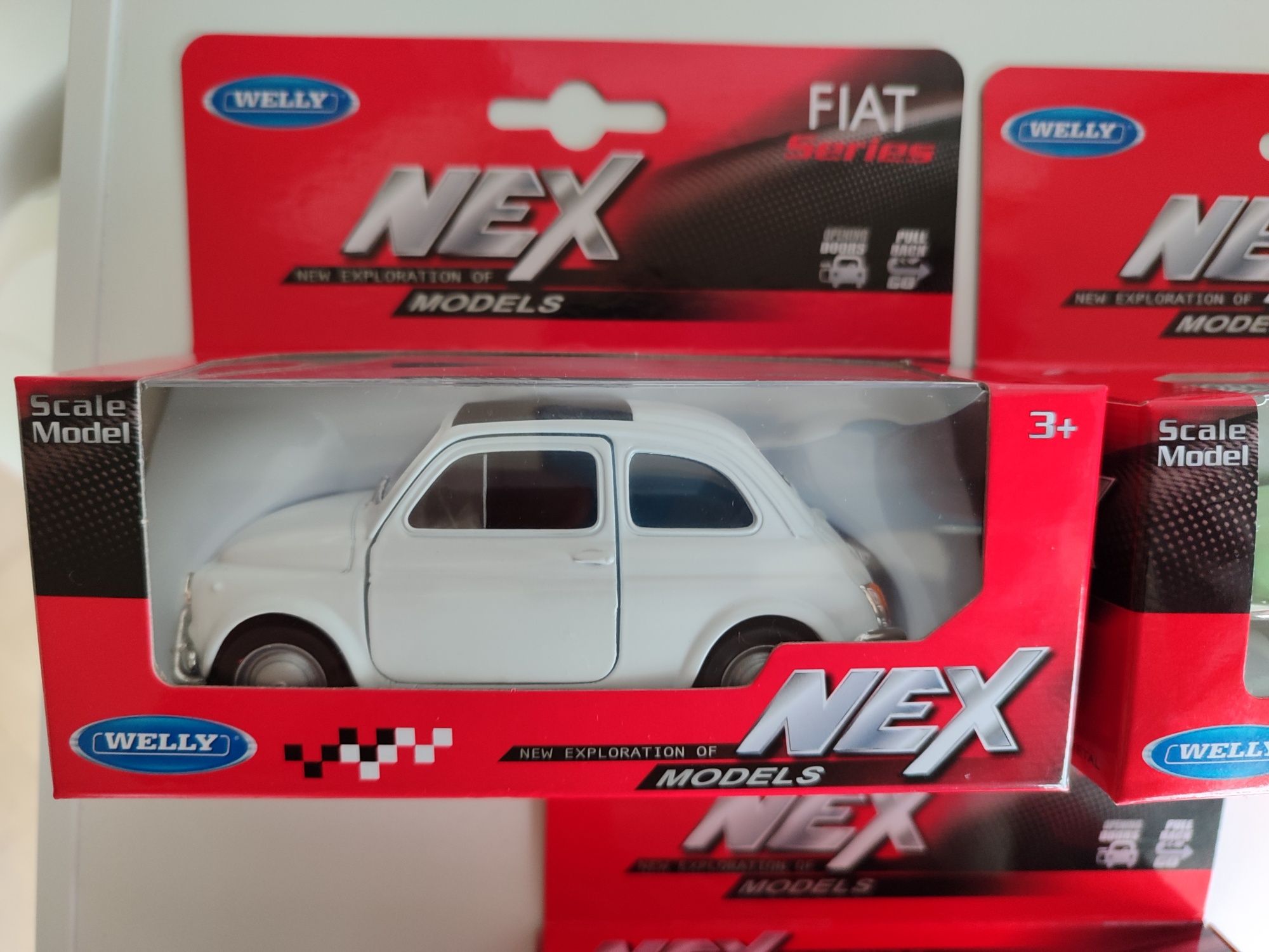 Welly 1:43 Mercedes Citroen Fiat