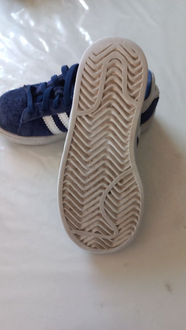 Buty Adidas Campus granat zamsz Eu 26 UK 8,5