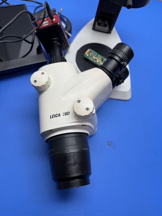 Leica S6d тринокуляр для ювелірів та мікроелектронщиків