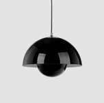 Nowa Lampa wisząca skandynawska duńska grzybek czarna loft industrialn