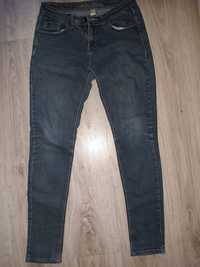 2x spodnie jeansowe jeansy Denim S/36 rurki