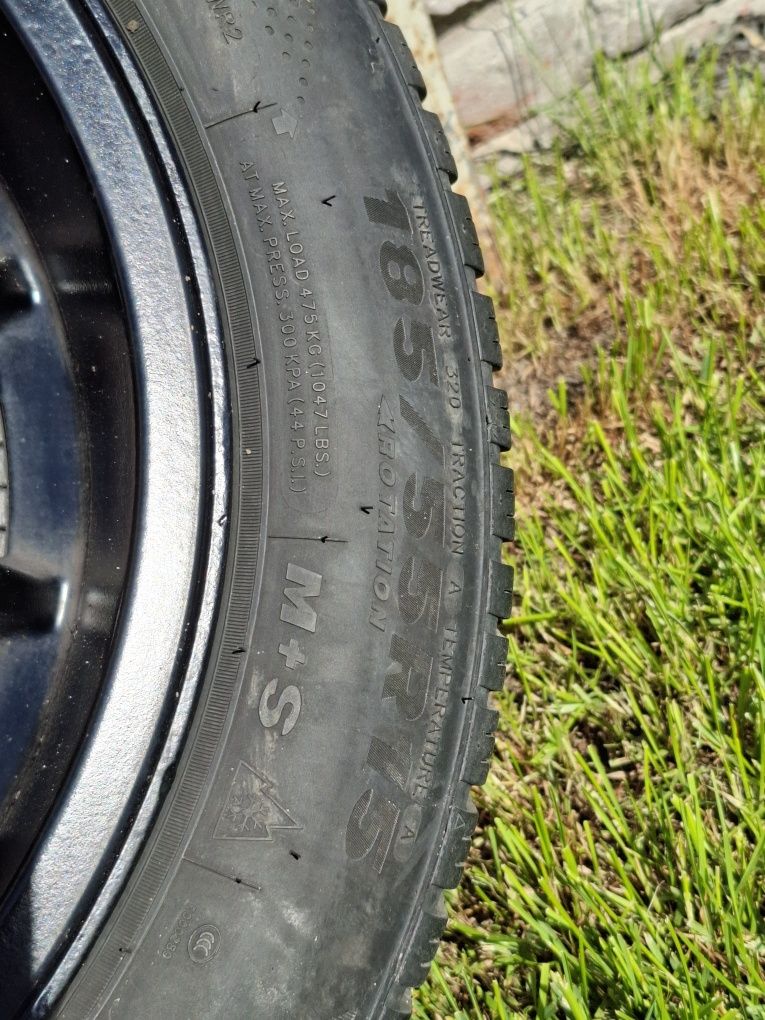 Alufelgi 15 4x100 VW BMW z oponami