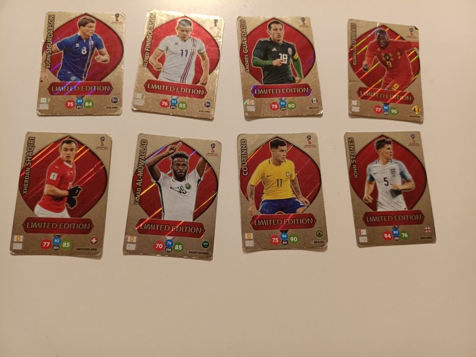 Karty Piłkarskie LIMITED EDITION FIFA World Cup 2018