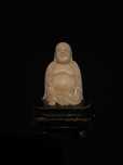 Escultura netsuke Buda antigo feito a mão