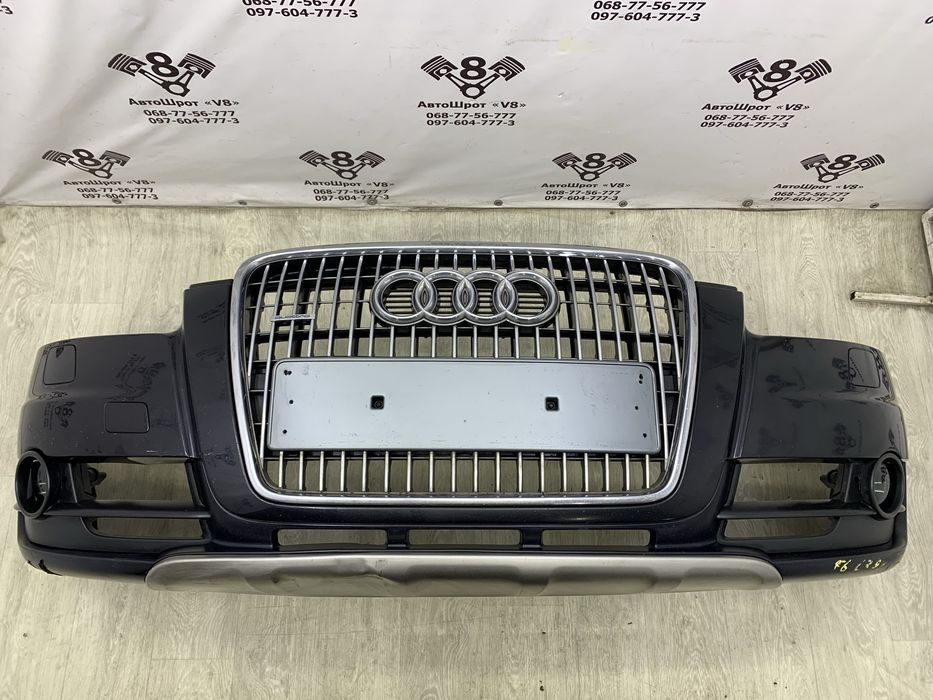 Бампер передній Audi A6 C6 Allroad Quattro ауді а6с6 алроуд