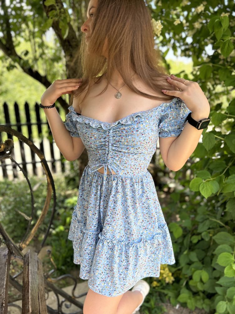 Сукня міні футболкою сукня з шнурівками мфді плаття платья