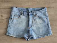 Cheap Monday krótkie spodenki jeansowe roz XXS
