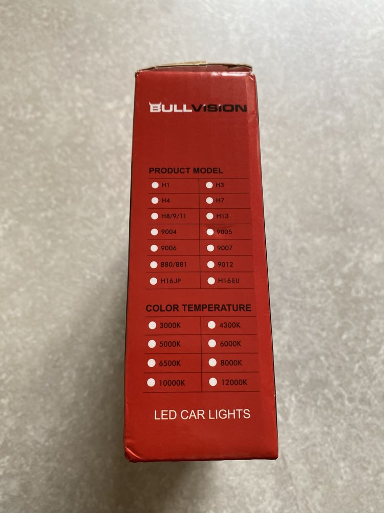 LED лампи для фар H7 нові