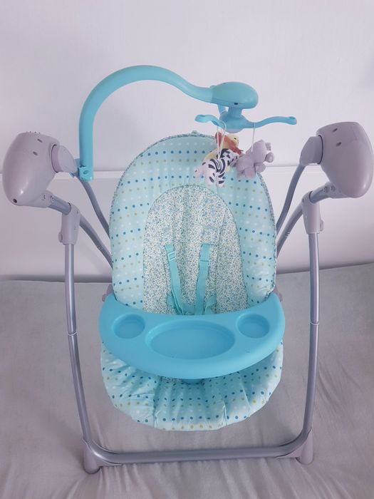 Krzesło do karmienia przenośna huśtawka Baby Mix .