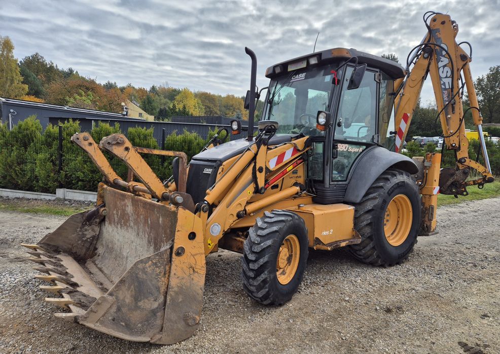 Koparko ładowarka Case 590sr 580sr joystick jcb cat